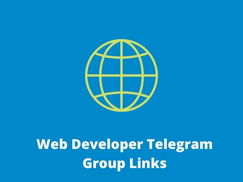 Web Developer Telegram Group Links