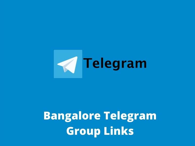Bangalore Telegram Group Links