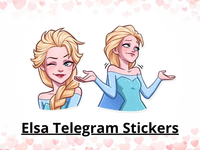 Elsa Telegram Stickers